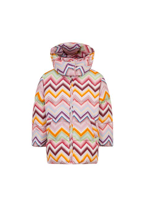 Piumino con stampa MISSONI KIDS | MZ2A10 N0443999